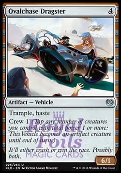 Ovalchase Dragster 2x FOIL KLD MTG Kaladesh Uncommon 1 MINT + 1 NM artifact - Image 1