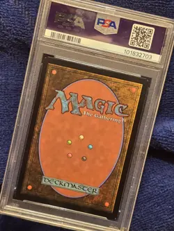 2023 MTG Lord of the Rings #744 Sauron, The Dark Lord Showcase Foil NM-MT PSA 8 - Image 5