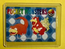 MEOWTH EVOLUTION Pokemon Pocket Monsters Japanese Vending Prism Sticker Holo NM - Image 2