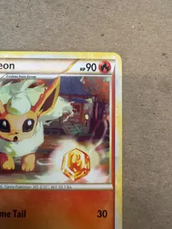 Pokemon Card - Flareon Undaunted 26/90 Uncommon TCG Vintage - Image 3