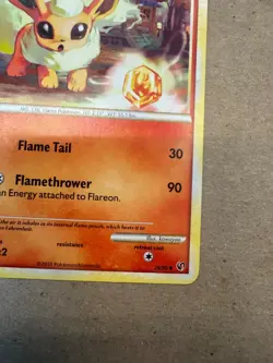 Pokemon Card - Flareon Undaunted 26/90 Uncommon TCG Vintage - Image 4