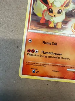 Pokemon Card - Flareon Undaunted 26/90 Uncommon TCG Vintage - Image 5