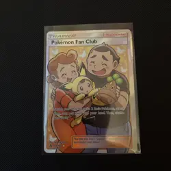 Pokemon TCG Pokemon Fan Club 155/156 Ultra Prism Full Art Trainer - Image 1
