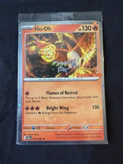 Ho-Oh - (Gamestop Exclusive) 010/086 Miscellaneous Cards & Products SEALED - Image 1