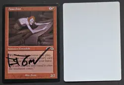Signed MTG Magic Brom Artist Proof _ Exodus _ ANARCHIST _ VHTF 1/50! - Image 1