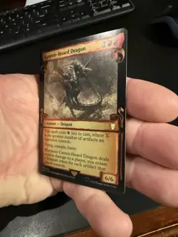 Cavern-Hoard Dragon (Showcase Scrolls Foil) Lord of the Rings 433 NM - Image 3