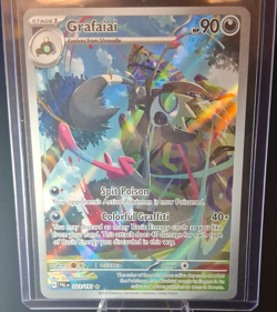 Pokemon TCG Grafaiai 223/193 Paldea Evolved Illustration Rare Full Art Holo ENG - Image 1