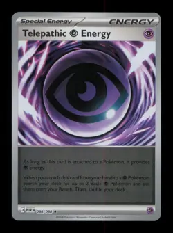 REVERSE HOLO TELEPATHIC PSYCHIC ENERGY RARE 088/088 NM POKEMON - Image 1