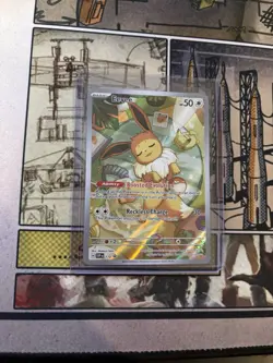 Pokemon TCG Eevee SVP 173 Pristmatic Evolutions Promo - Image 1