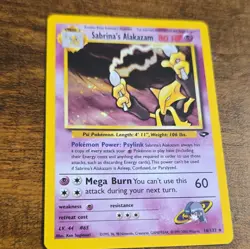 The Pokemon Company Sabrina's Alakazam 16/132 Gym Challenge Holo Rare Unlimited - Image 1