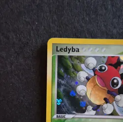 Pokemon Ledyba 64/109 Reverse Holo Common Stamped EX Team Rocket Returns 2004 - Image 3