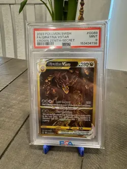 Pokemon TCG Crown Zenith Galarian Gallery Giratina VSTAR GG69/GG70 PSA 9 - Image 1