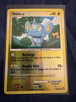Pokemon TCG Shinx 118/146 Reverse Holo Common - Image 1
