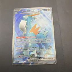 The Pokemon Company Cobalion EX Holo Full Art CRIM 103/086 Basic 210HP ENG 2015 - Image 1