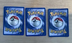 VINTAGE POKEMON Trading Cards WOTC Quilava Cyndaquil Ninetales Set Of 3 - Image 2
