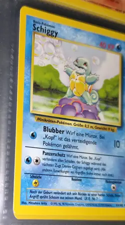 Pokemon TCG - Schiggy 63/102 + Schillok 42/102 (Base Set 1999 / Deutsch) Top!!! - Image 4
