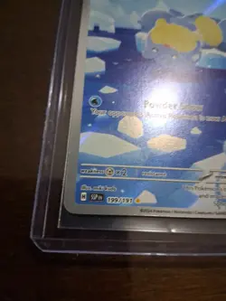 Pokemon TCG Spheal 199/191 Sv08: Surging Sparks Holo Illustration Rare NM - Image 3