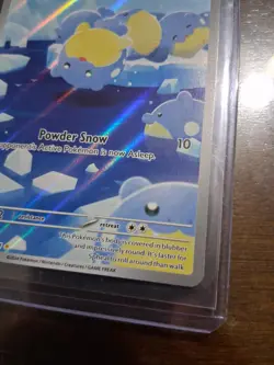 Pokemon TCG Spheal 199/191 Sv08: Surging Sparks Holo Illustration Rare NM - Image 4
