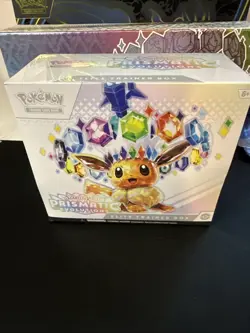 Pokemon TCG Scarlet & Violet Prismatic Evolutions Elite Trainer Box ETB - Image 1