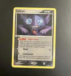 Sableye 23/107 Deoxys Rare Regular English TCG - Image 1