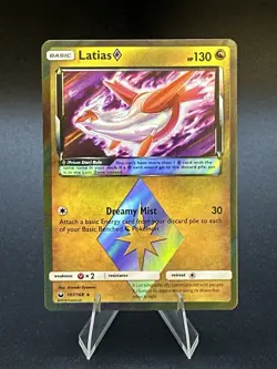 Latias Prism Star *HOLO* 107/168 SM - Celestial Storm Pokemon TCG - Image 1