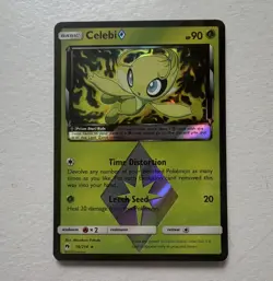 The Pokemon Company Celebi Prism Star Holo 19/214 SM Lost Thunder 90 HP ENG - Image 1