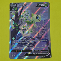 Pokemon Celebi V 245/264 Fusion Strike Alt Full Art Ultra Rare Holo - Image 1
