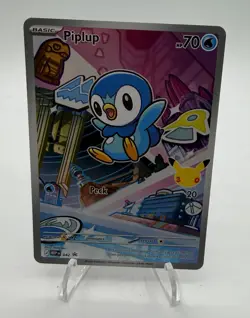 Piplup MEP 042 (NM) - Mega Evolution Black Star Promo - Pokemon TCG - Image 1