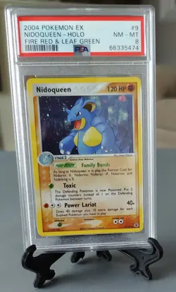 Pokemon EX Fire Red Leaf Green Nidoqueen Holo 9/112 PSA 8 NM/MT Graded - Image 1