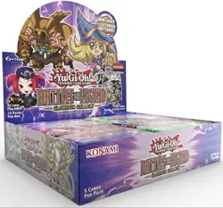 Factory Sealed YuGiOh Battles of Legend: Glorious Gallery Booster Box 24 Packs - Image 2