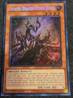 Primite Dragon Ether Beryl RA05-EN033 Secret Rare 1st Edition Yu-Gi-Oh NM - Image 1