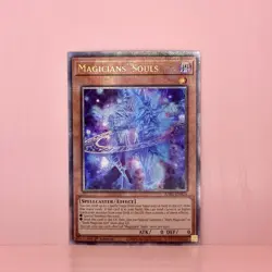 YuGiOh! Magicians’ Souls (Quarter Century Secret Rare) RA02-EN014 1st Ed NM QCR - Image 3