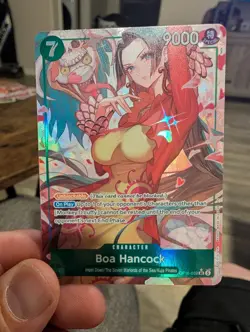 Bandai One Piece Card Game Boa Hancock OP16-032 SR Special Alt Art Foil EN - Image 1