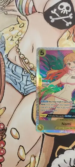 Carte One Piece - Nami Op08 106 - Set Two Legends Eng - Image 2