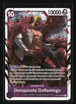Donquixote Doflamingo The Azure Sea's Seven #OP14-069 tcg One_piece - Image 1