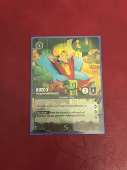 Kuzco - Temperamental Emperor Disney Lorcana Promo Card (DLPC) 8/C1 NON FOIL - Image 1