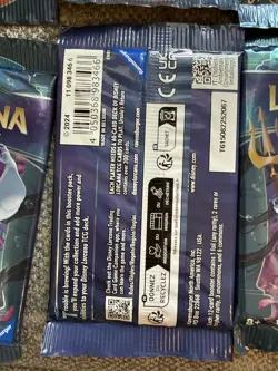 Disney Lorcana TCG Ursula's Return Booster Box- Box Open Individual Packs Sealed - Image 3
