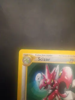Pokemon TCG Scizor Black Star Promos 33 Regular Promo Card LP + Condition - Image 2
