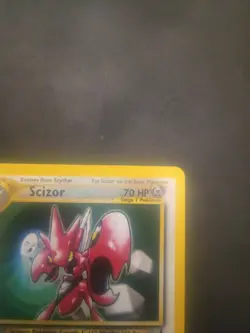 Pokemon TCG Scizor Black Star Promos 33 Regular Promo Card LP + Condition - Image 3