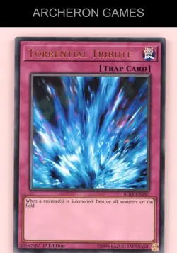 Torrential Tribute Ultra Rare YUGIOH Card - Image 1