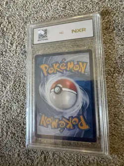 NXR Graded Glaceon V 034/132 2024 CS4a RR Holo Chinese Pokemon Card - Image 2