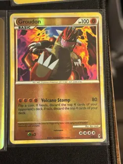 6 Pokemon Cards - Groudon, Lugia, Pidgeot, Ho Oh, Rayquaza, Gyarados - Image 5