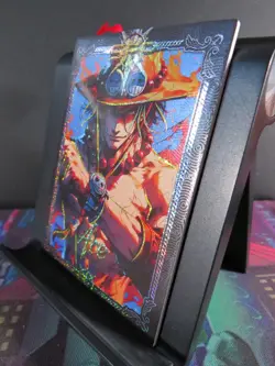 Portgas D Ace SFP Rare Holo Glitter Card Premium One Piece Anime Collectible CCG - Image 2