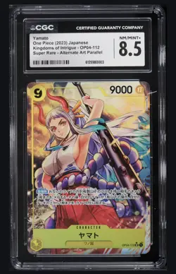 Yamato OP04-112 Parallel (Super Rare) Kingdoms of Intrigue ONE PIECE Card Japan - Image 1