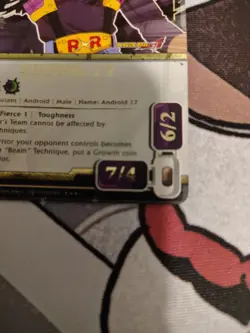 Super 17 Wa210 1st Edition Bandai Dragon Ball Card Game - Image 4