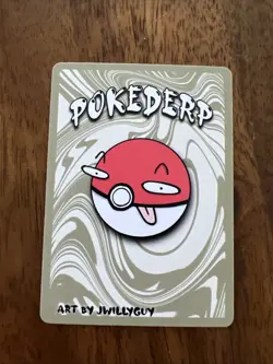 1st Edition Pokederp 2 Meowtoo - Mewtwo 38/38 Custom Derpy Card - Image 2