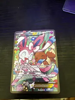MP Sylveon EX RC32/RC32 Full Art XY Generations Radiant Collection Pokemon Card - Image 1