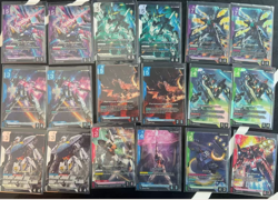 Gundam GD04 LR Lot 18 Cards Mint/New Bandai - Image 1