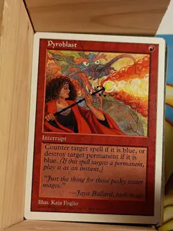 Pyroblast MTG Core Set 5th Edition Regular - Image 1