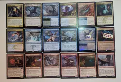 Magic the Gathering Dragons themed lot. Temur Green/Blue/Red. Dragon collection. - Image 1